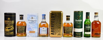Lot 2752 - WHISKY; five bottles including a bottle of...