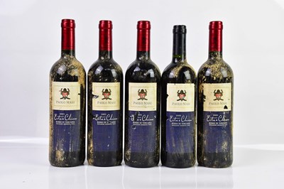 Lot 2833 - RED WINE; four bottles of Paolo Masi 2001...