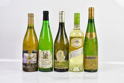 Lot 2868 - WHITE WINE; a group of five bottles comprising...