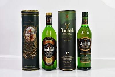 Lot 2757 - WHISKY; a bottle of Glenfiddich Single Malt...
