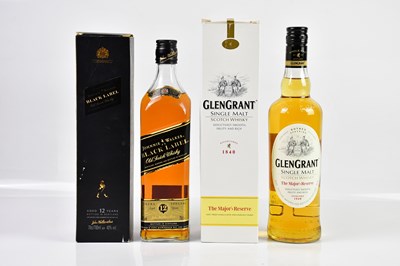 Lot 2770 - WHISKY; a bottle of Johnnie Walker Black Label...