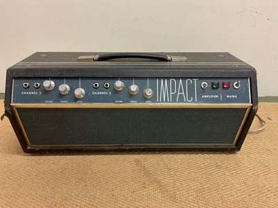 Lot 163 - IMPACT; a 1960s guitar amplifier (untested)