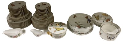 Lot 608 - ROYAL WORCESTER; a large quantity of tea and...