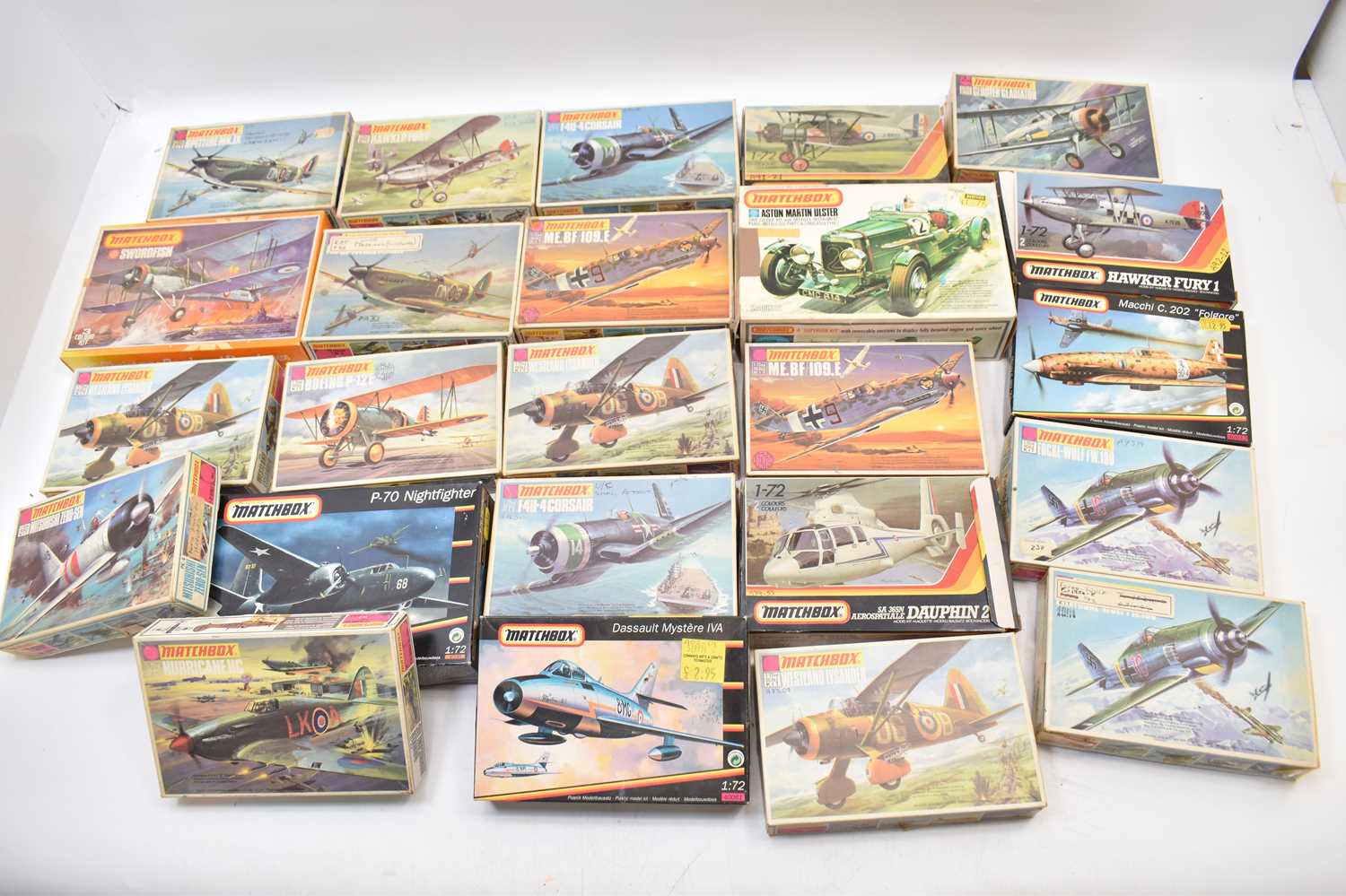 Lot 641 - MATCHBOX; twenty-four boxed model kits...