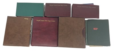 Lot 457 - A group of six albums of presentation packs...