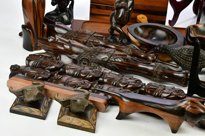 Lot 1579 - An extensive collection of Eastern treen...