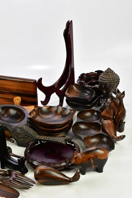 Lot 1579 - An extensive collection of Eastern treen...