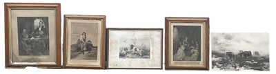 Lot 271 - A group of 19th century and later prints,...