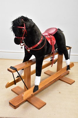 Lot 119 - PEGASUS TOYS; a modern rocking horse, height...