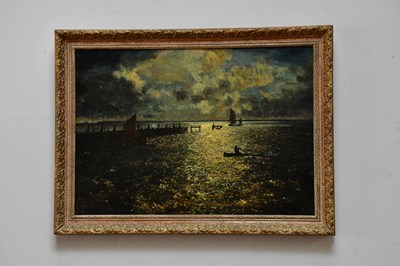 Lot 783 - JOHN WILLIAM BUXTON KNIGHT (1843-1908); oil on...