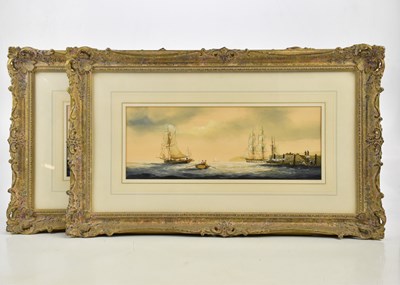 Lot 693 - KEN HAMMOND (born 1948); pair of watercolours,...