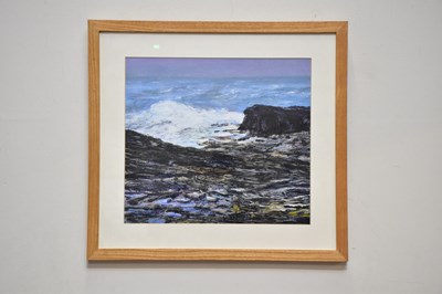 Lot 814 - PETER HILLIER; acrylic, 'Hook Head I Co....