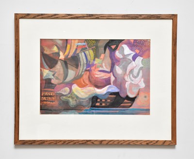 Lot 808 - DAVID GOMMON (1913-1987); watercolour,...