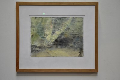 Lot 828 - DAVID MEASURES (1937-2011); abstract...