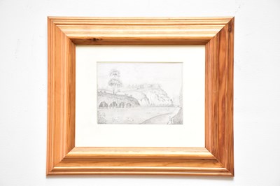 Lot 751 - UNATTRIBUTED; 19th century pencil drawing,...