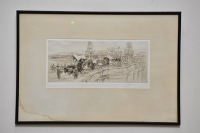 Lot 689 - WILLIAM WALCOT (1874-1943); original etching, '...