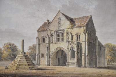 Lot 739 - JOHN CHESSELL BUCKLER (1793-1894); watercolour,...