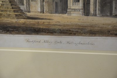 Lot 739 - JOHN CHESSELL BUCKLER (1793-1894); watercolour,...