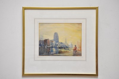 Lot 740 - W EYRE; watercolour, 'Witcombe', unsigned,...