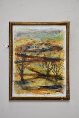 Lot 815 - ALICE COLONIEU (1924-2010); mixed media,...