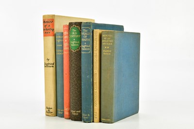 Lot 534 - SASSOON (S), MEMOIRS OF A FOX-HUNTING MAN;...