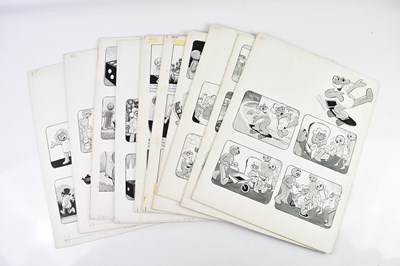 Lot 352 - BILL MEVIN; ten original black and white...