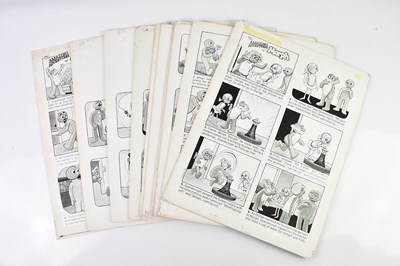 Lot 356 - BILL MEVIN; ten original black and white...