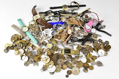 Lot 1177 - A large quantity of watchmaker’s watch...