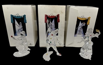 Lot 681 - SWAROVSKI; a group of three boxed Masquerade...