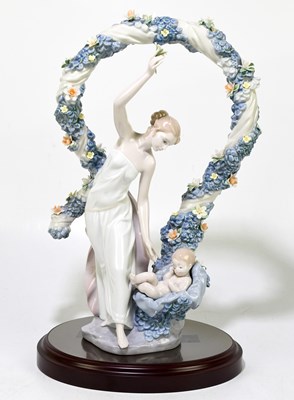 Lot 494 - LLADRO MILLENNIUM INSPIRATION; a large figure...