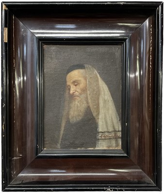 Lot 153 - UNATTRIBUTED; oil on board, portrait of a...