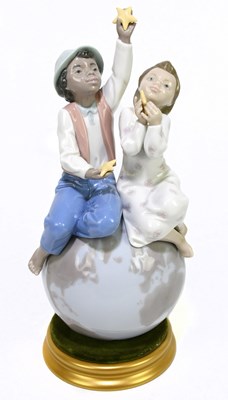 Lot 503 - LLADRO UNICEF; a figure group 'A World of Love'...