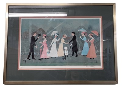 Lot 264 - HELEN BRADLEY; a signed limited edition print,...