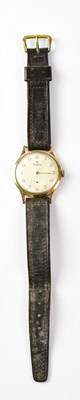 Lot 1206 - ROIDOR; a vintage 9ct gold cased mechanical...