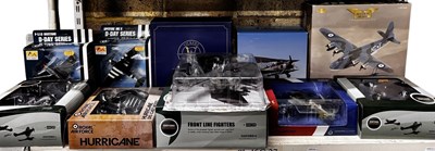 Lot 583 - A group of ten boxed model aircraft and planes,...