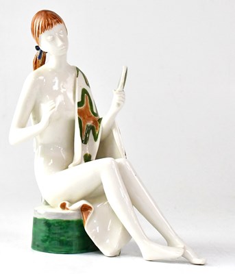 Lot 259 - NYMPHENBURG; a 20th century figure by Johanna...