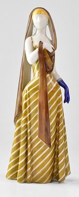 Lot 251 - NYMPHENBURG; a 20th century figure by Johanna...