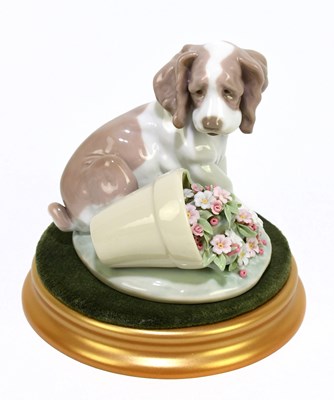 Lot 530 - LLADRO; a Collectors' Society model of a dog, '...