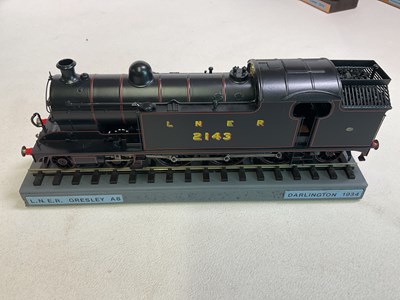 Lot 146 - A DJH 0 Gauge L.N.E.R A 8 steam locomotive, a...