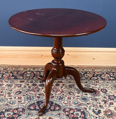Lot 2807 - A George III mahogany circular occasional...