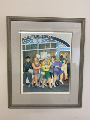 Lot 409 - BERYL COOK; a signed limited edition coloured...