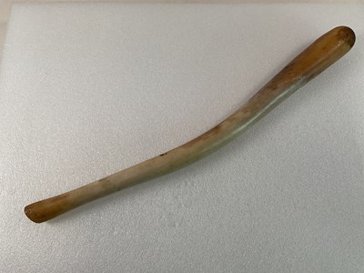 Lot 41 - An oosik (fossilised walrus penis), often used...