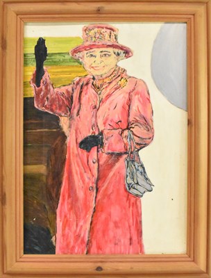 Lot 239 - PAUL MILLAR; oil on board, 'Hip Hip Hooray',...