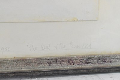 Lot 219 - PAMELA IZZARD; mixed media, 'The Real, The...