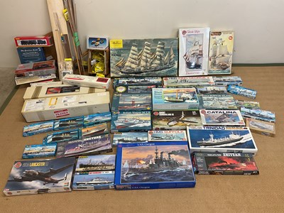 Lot 150 - A large amount of Airfix, Revell and other...