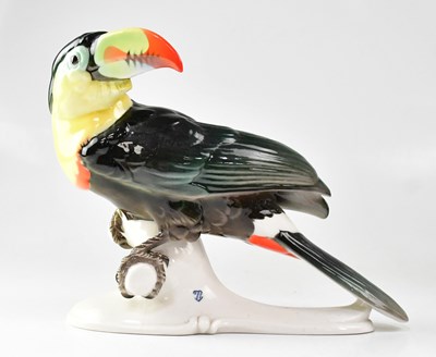 Lot 250 - NYMPHENBURG; a 20th century porcelain figure...