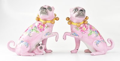 Lot 265 - RUDOLPH KAMMER; a pair of 20th century pink...