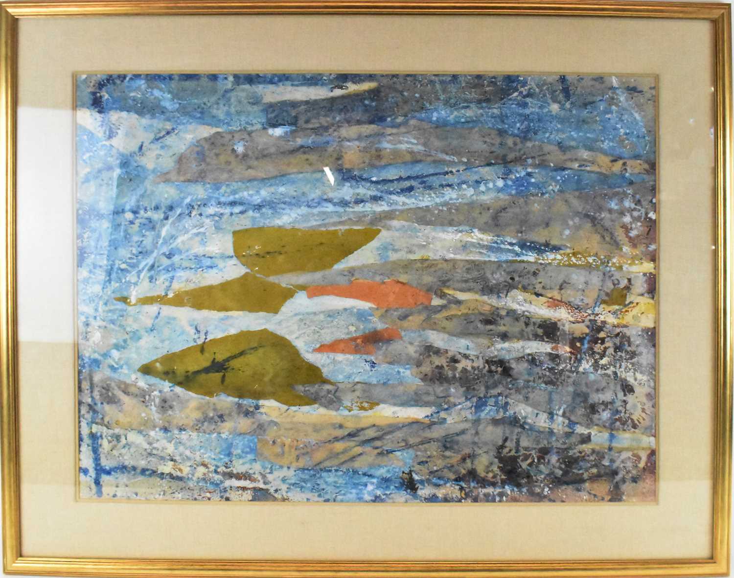 Lot 221 - ATTRIBUTED TO GRAHAM METSON; an abstract...