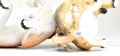 Lot 266 - RUDOLPH KAMMER; three 20th century porcelain...