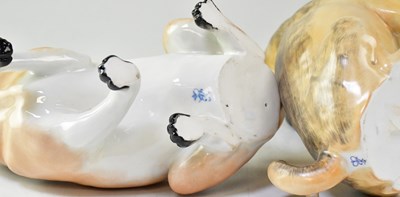 Lot 266 - RUDOLPH KAMMER; three 20th century porcelain...